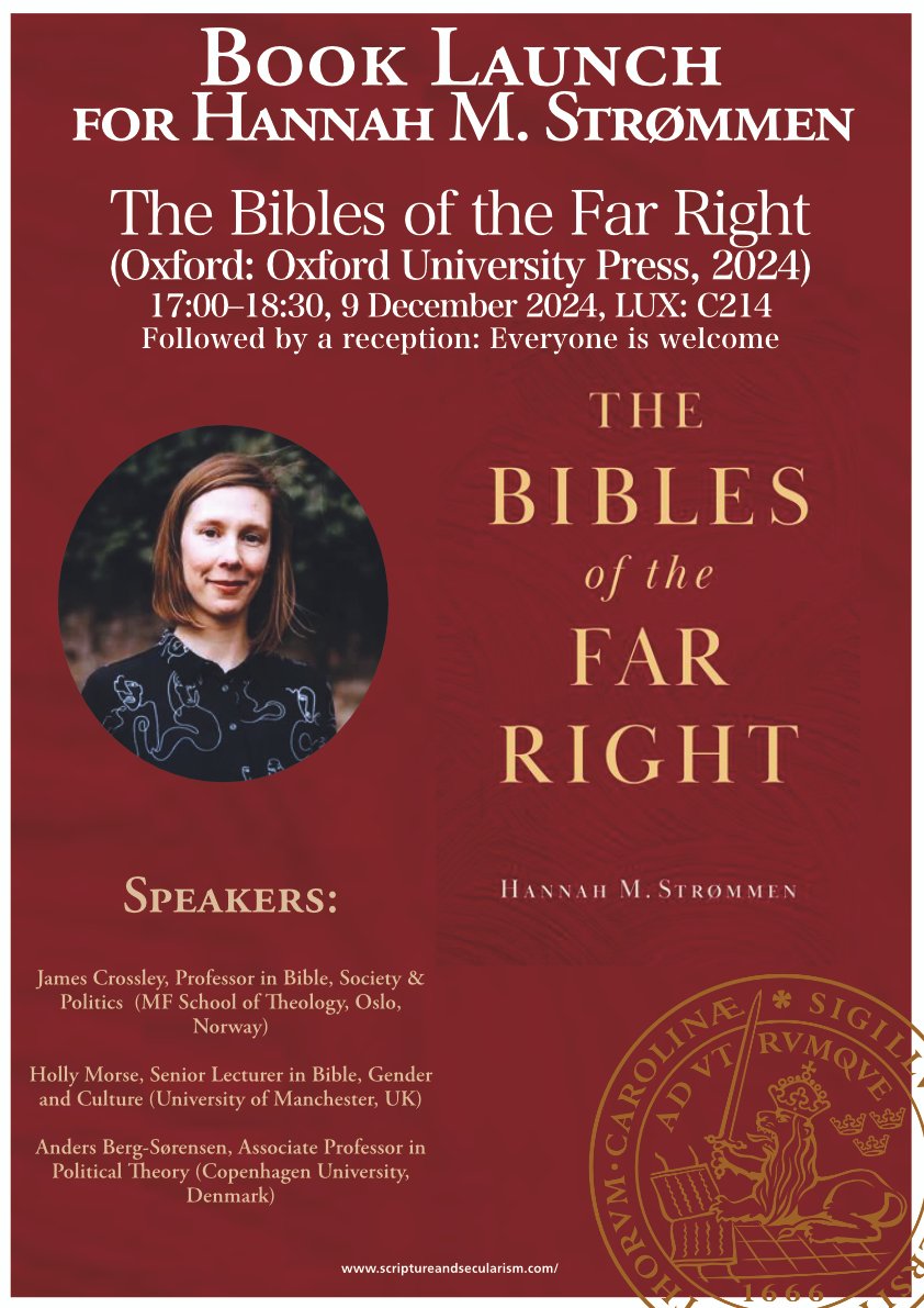 The Bibles of the Far-Right – Book Launch